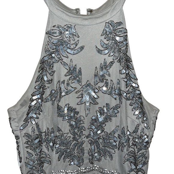 NWT! Boohoo Hand Embellished Maxi Dress - Picture 5 of 8